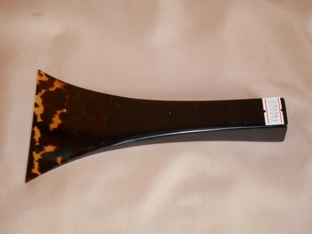 黒プラ台津軽べっ甲撥(中古) [C-8]