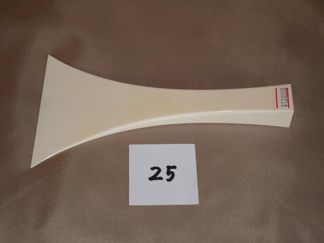 本象牙長唄丸撥(中古)[Z-25]