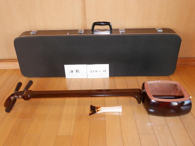 紅木津軽三味線(中古)1寸[CTNー15]