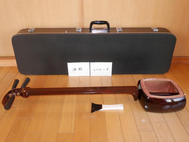 紅木津軽三味線(中古)1寸[CTNー8]