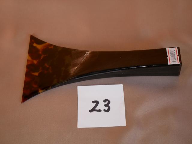 黒水牛台津軽べっ甲撥(中古) [C-23]