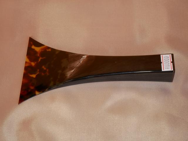 黒水牛台津軽べっ甲撥(中古) [C-23]