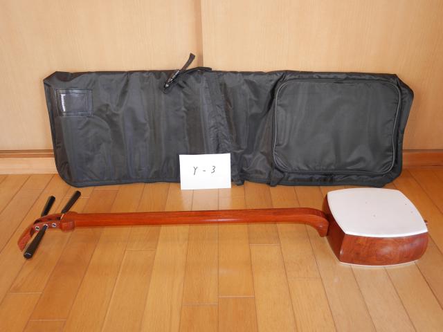 花林小唄三味線(中古)はとむね、小唄式 [Yー3]