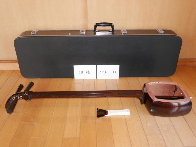 紅木津軽三味線(中古)女性用津軽、9分5厘[CTL-10]